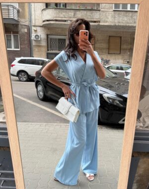 kék vászon szett s/m